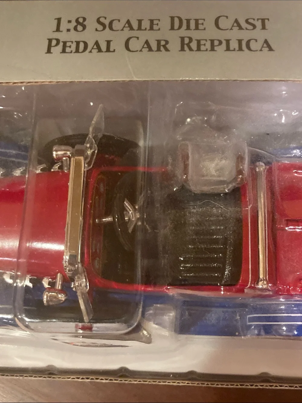 Kids Package Truck Pedal Car - Red & Blue